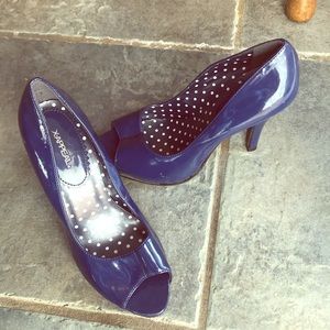 X-Appeal open toe heels